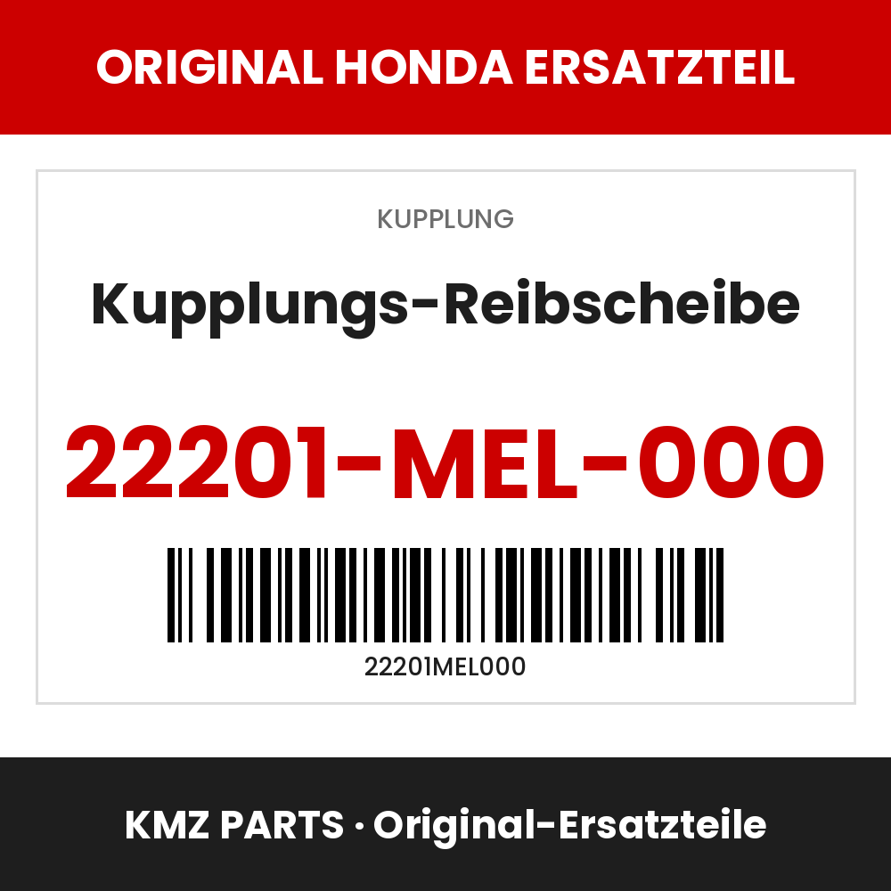 Honda Original Kupplungs-Reibscheibe 22201-MEL-000