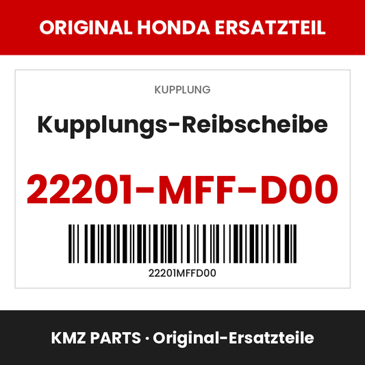 Honda Original Kupplungs-Reibscheibe 22201-MFF-D00