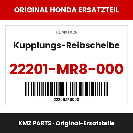 Honda Original Kupplungs-Reibscheibe 22201-MR8-000