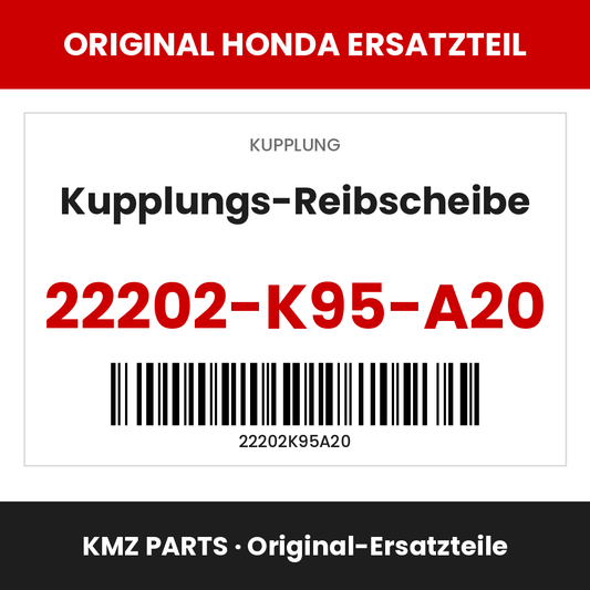 Honda Original Kupplungs-Reibscheibe 22202-K95-A20