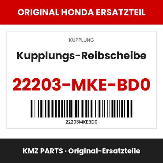Honda Original Kupplungs-Reibscheibe 22203-MKE-BD0