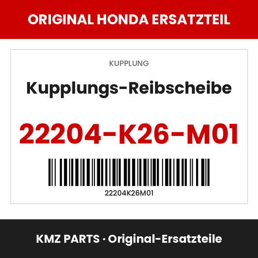 Honda Original Kupplungs-Reibscheibe 22204-K26-M01