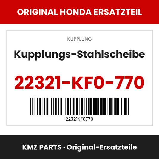 Honda Original Kupplungs-Stahlscheibe 22321-KF0-770