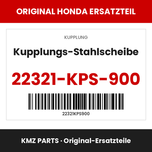 Honda Original Kupplungs-Stahlscheibe 22321-KPS-900