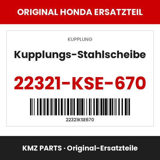 Honda Original Kupplungs-Stahlscheibe 22321-KSE-670