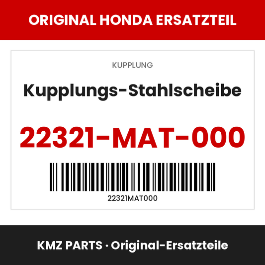 Honda Original Kupplungs-Stahlscheibe 22321-MAT-000