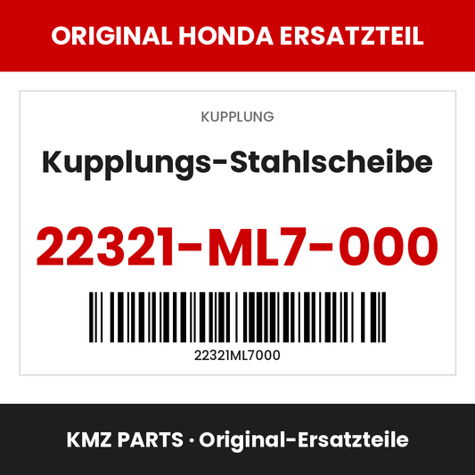 Honda Original Kupplungs-Stahlscheibe 22321-ML7-000