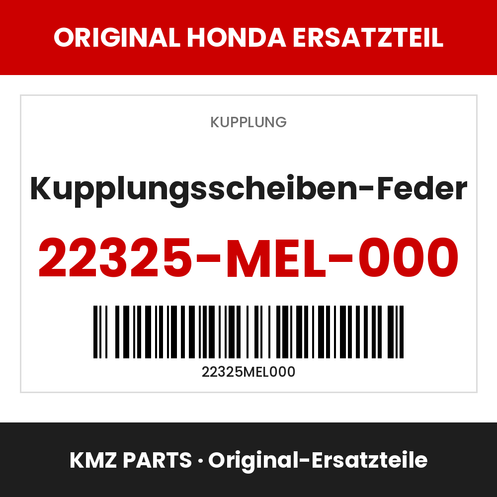 Honda Original Kupplungsscheiben-Feder 22325-MEL-000