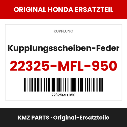 Honda Original Kupplungsscheiben-Feder 22325-MFL-950