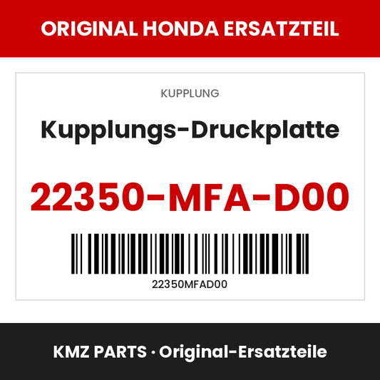 Honda Original Kupplungs-Druckplatte 22350-MFA-D00