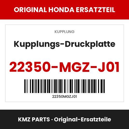 Honda Original Kupplungs-Druckplatte 22350-MGZ-J01