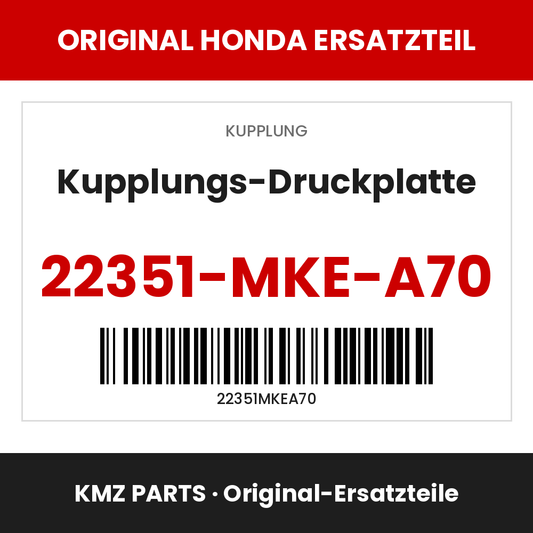Honda Original Kupplungs-Druckplatte 22351-MKE-A70