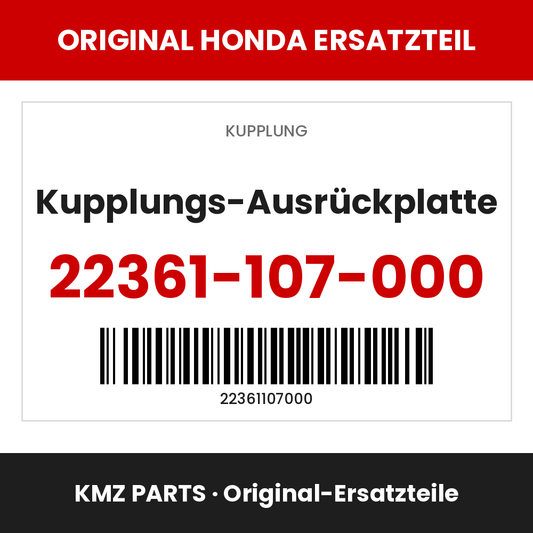 Honda Original Kupplungs-Ausrückplatte 22361-107-000