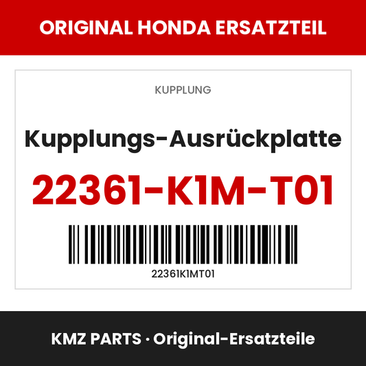 Honda Original Kupplungs-Ausrückplatte 22361-K1M-T01