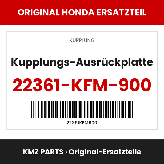 Honda Original Kupplungs-Ausrückplatte 22361-KFM-900