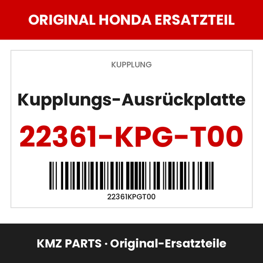 Honda Original Kupplungs-Ausrückplatte 22361-KPG-T00