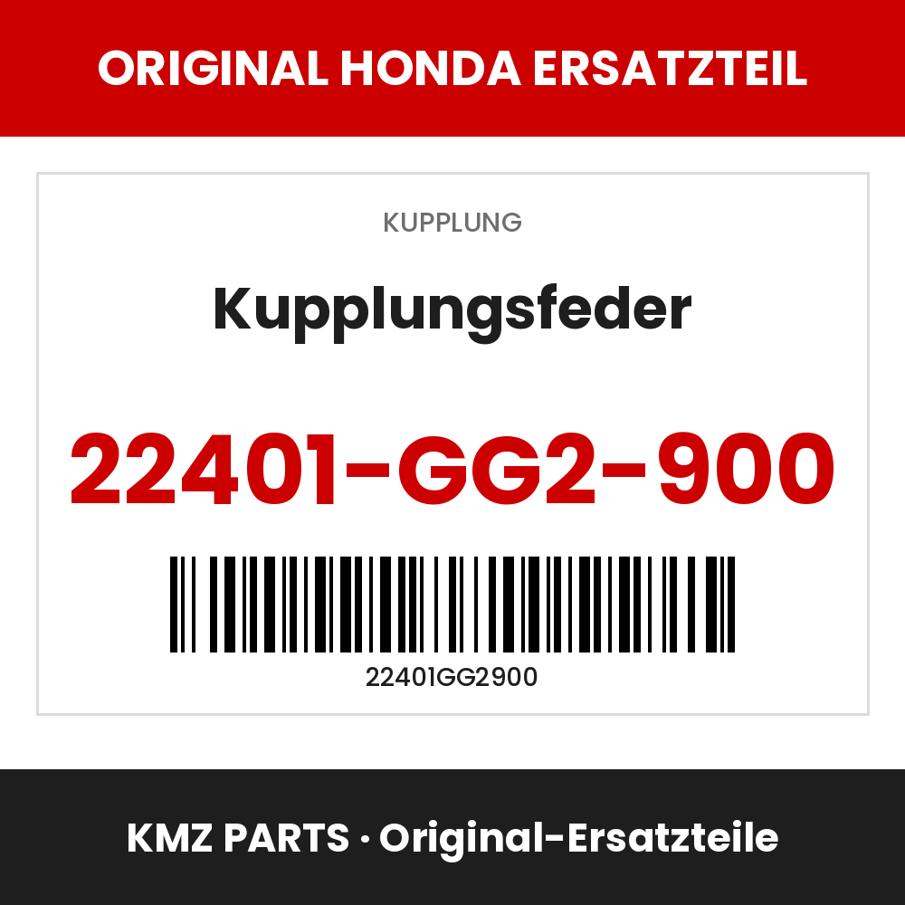 Honda Original Kupplungsfeder 22401-GG2-900
