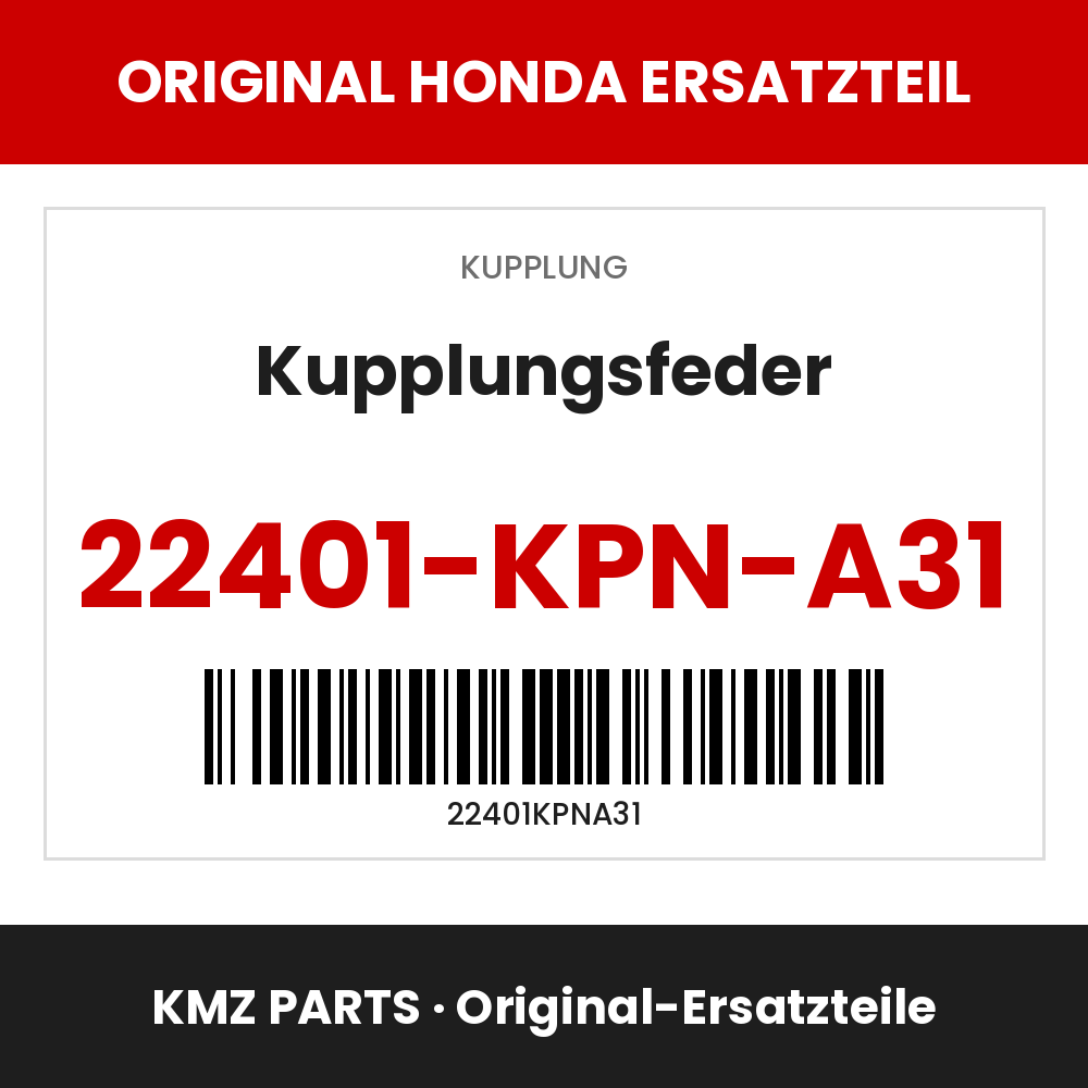 Honda Original Kupplungsfeder 22401-KPN-A31