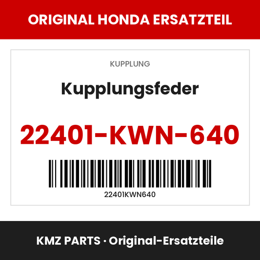 Honda Original Kupplungsfeder 22401-KWN-640