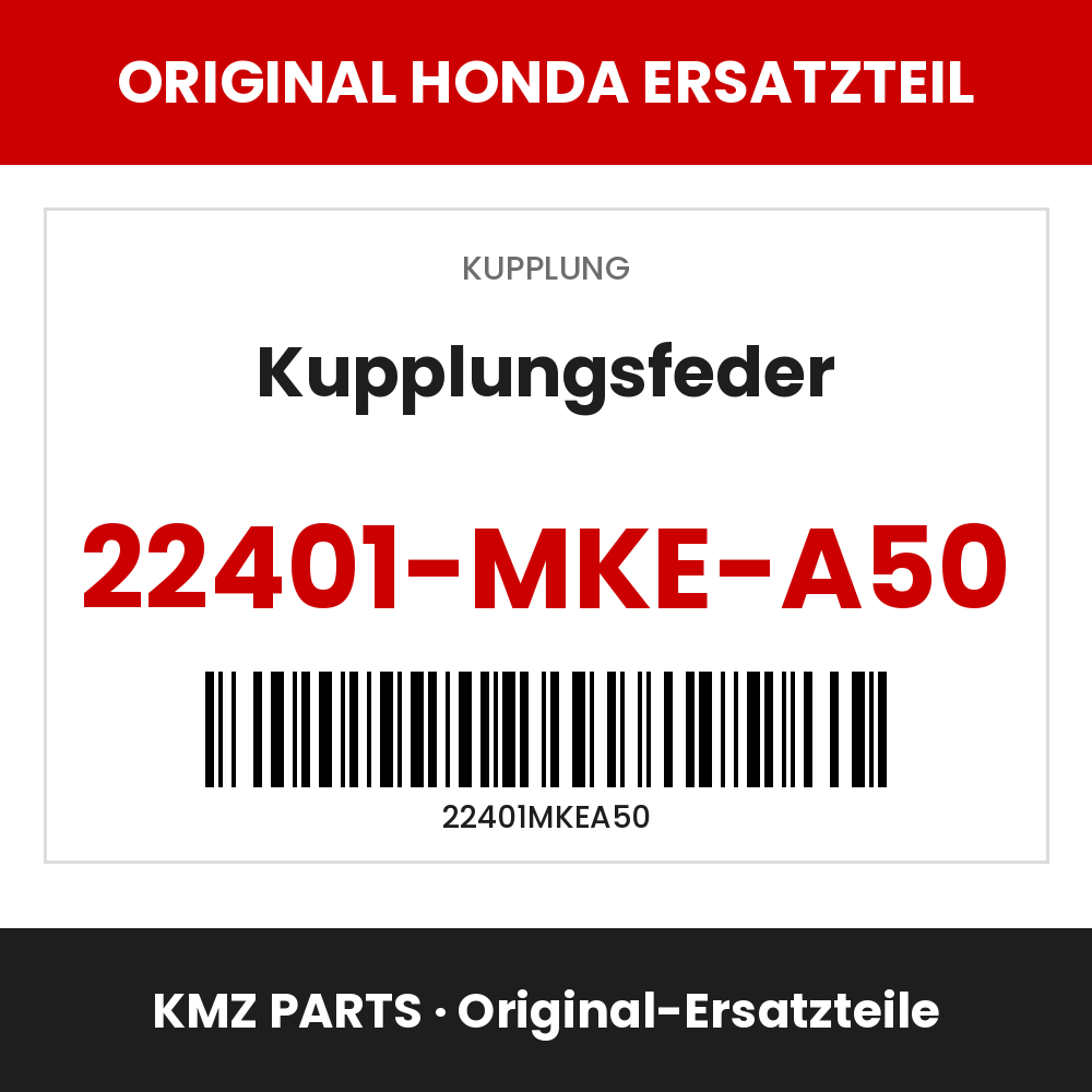 Honda Original Kupplungsfeder 22401-MKE-A50