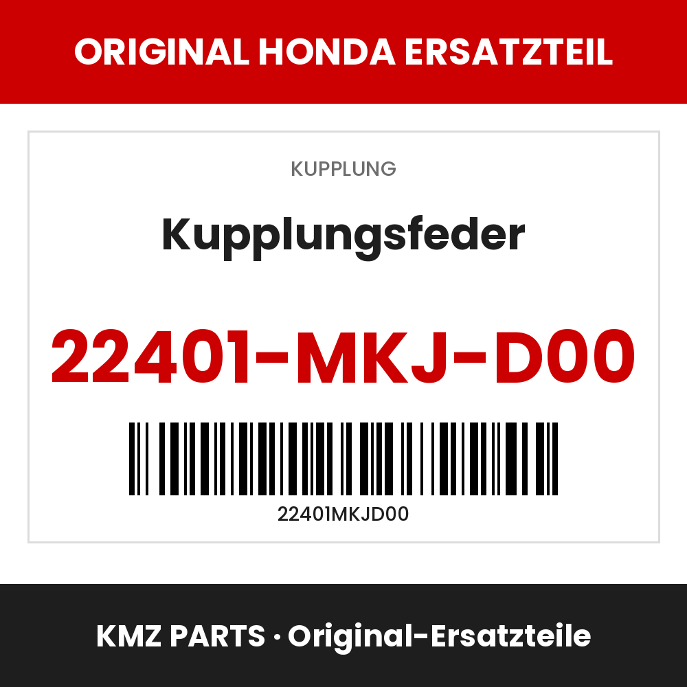 Honda Original Kupplungsfeder 22401-MKJ-D00