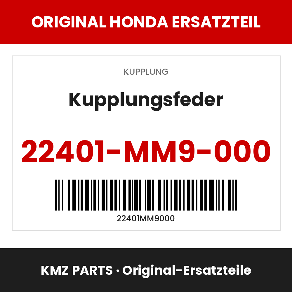 Honda Original Kupplungsfeder 22401-MM9-000