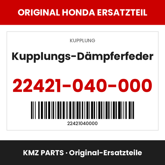 Honda Original Kupplungs-Dämpferfeder 22421-040-000