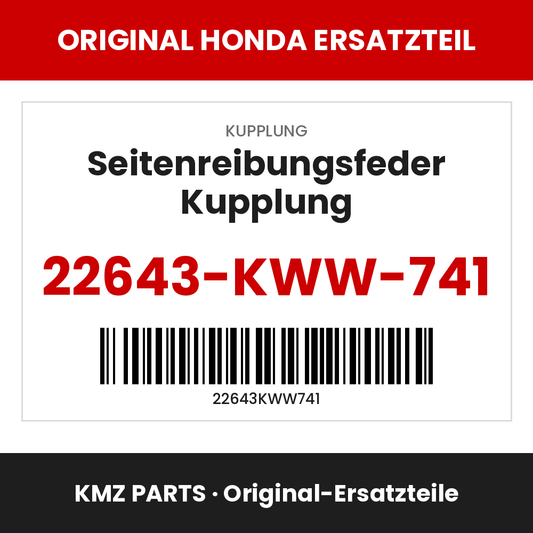 Honda Original Seitenreibungsfeder Kupplung 22643-KWW-741