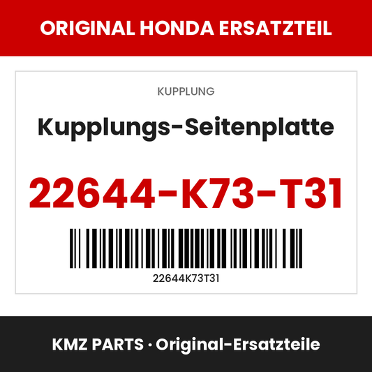 Honda Original Kupplungs-Seitenplatte 22644-K73-T31