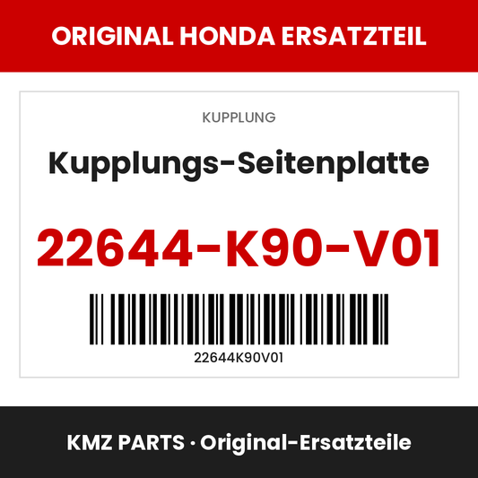 Honda Original Kupplungs-Seitenplatte 22644-K90-V01
