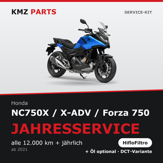 Honda NC750X / X-ADV / Forza 750 Service-Kit – Jahresservice