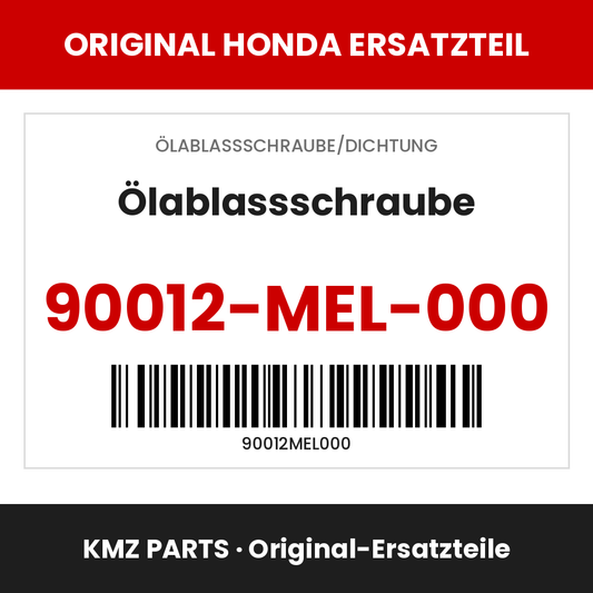 Honda Original Ölablassschraube 90012-MEL-000