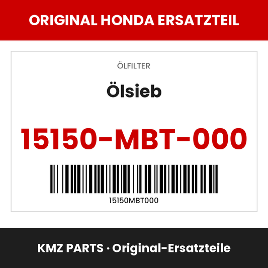 Honda Original Ölsieb 15150-MBT-000