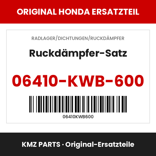 Honda Original Ruckdämpfer-Satz 06410-KWB-600