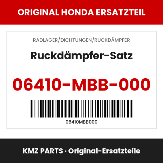 Honda Original Ruckdämpfer-Satz 06410-MBB-000
