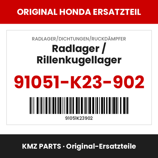 Honda Original Radlager / Rillenkugellager 91051-K23-902