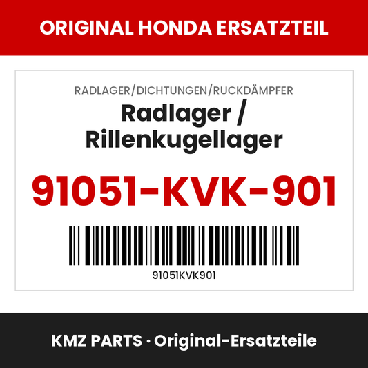 Honda Original Radlager / Rillenkugellager 91051-KVK-901