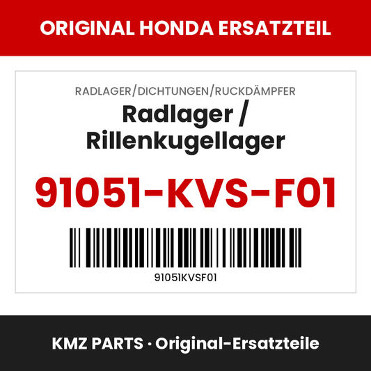 Honda Original Radlager / Rillenkugellager 91051-KVS-F01