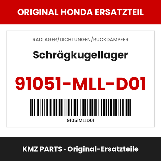 Honda Original Schrägkugellager 91051-MLL-D01