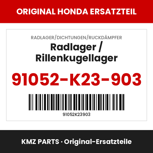 Honda Original Radlager / Rillenkugellager 91052-K23-903