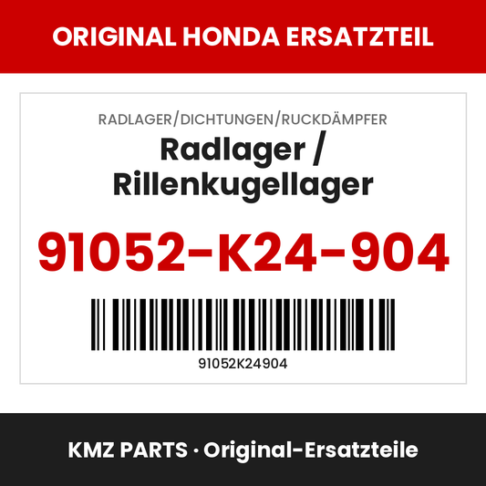 Honda Original Radlager / Rillenkugellager 91052-K24-904