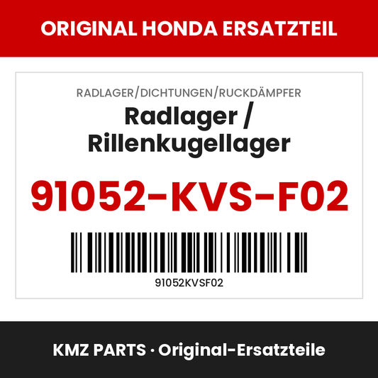 Honda Original Radlager / Rillenkugellager 91052-KVS-F02