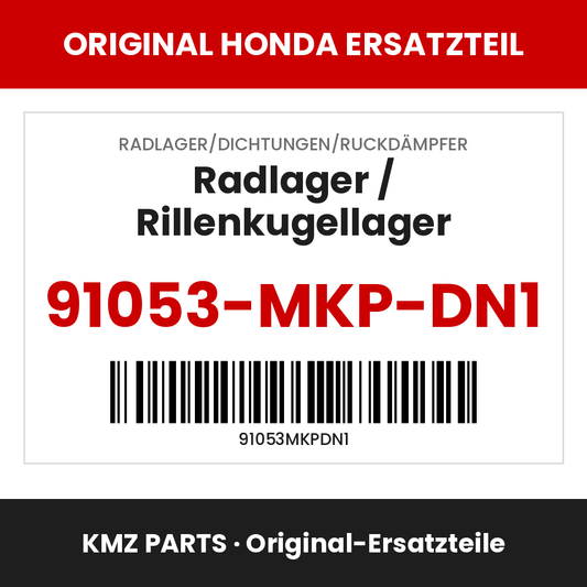 Honda Original Radlager / Rillenkugellager 91053-MKP-DN1