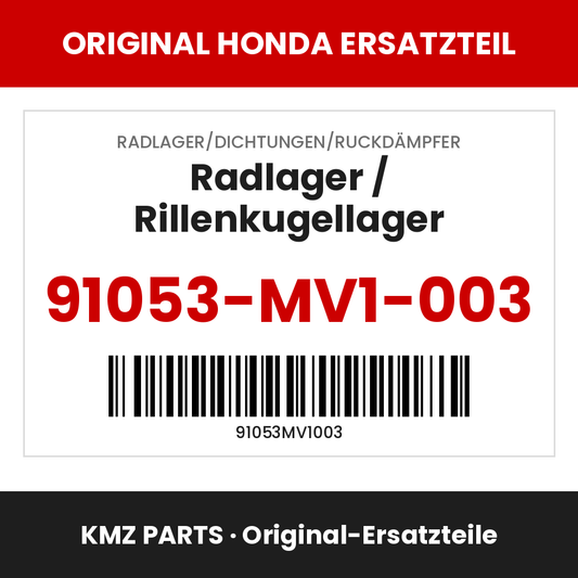 Honda Original Radlager / Rillenkugellager 91053-MV1-003