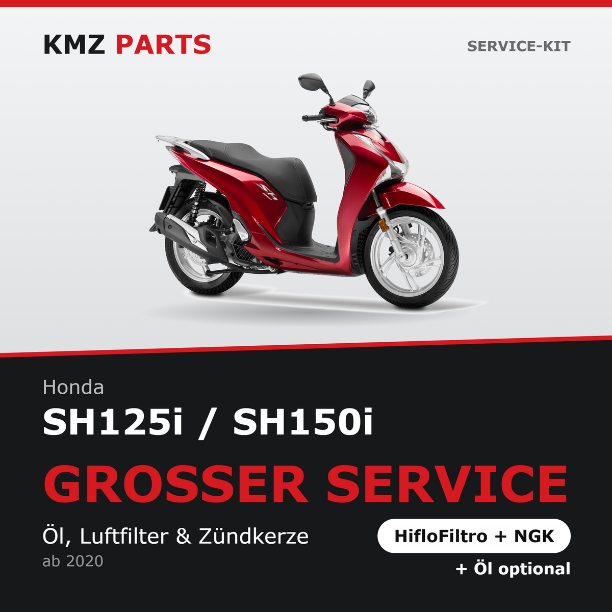 Honda SH125i / SH150i Service-Kit – Großer Service