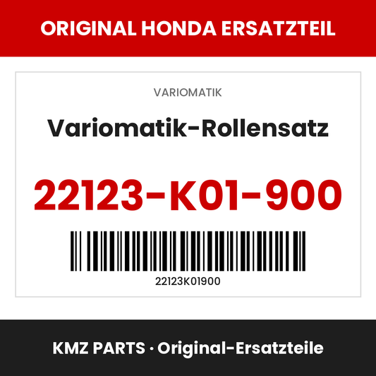 Honda Original Variomatik-Rollensatz 22123-K01-900
