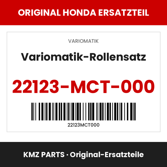 Honda Original Variomatik-Rollensatz 22123-MCT-000