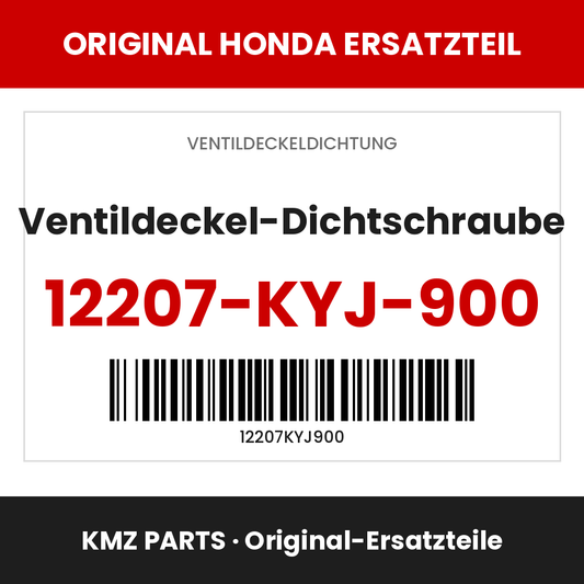 Honda Original Ventildeckel-Dichtschraube 12207-KYJ-900