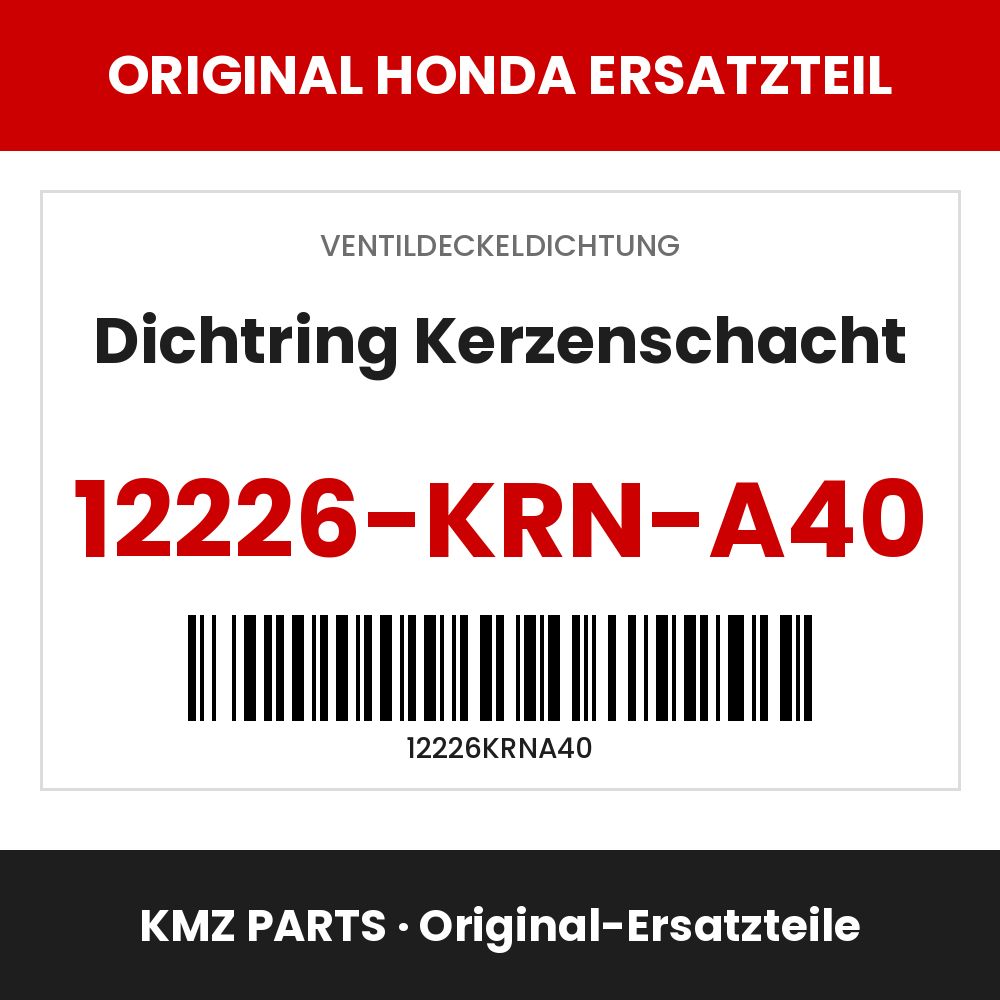 Honda Original Dichtring Kerzenschacht 12226-KRN-A40
