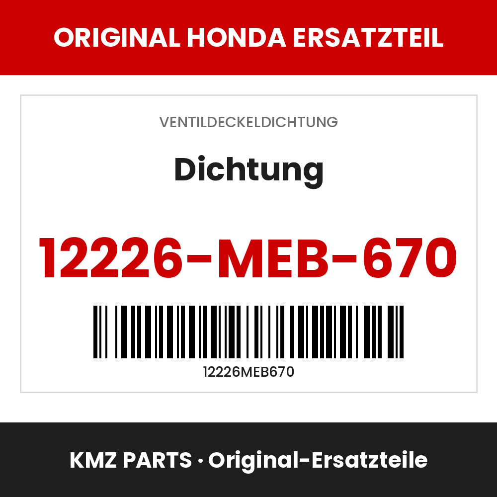 Honda Original Dichtung 12226-MEB-670